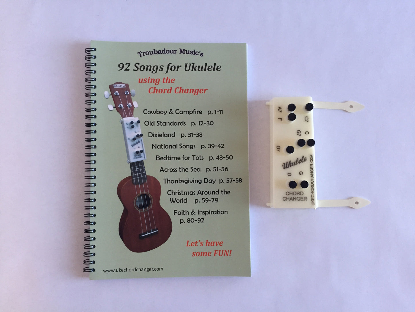 Ukulele Chord Changer and Songbook
