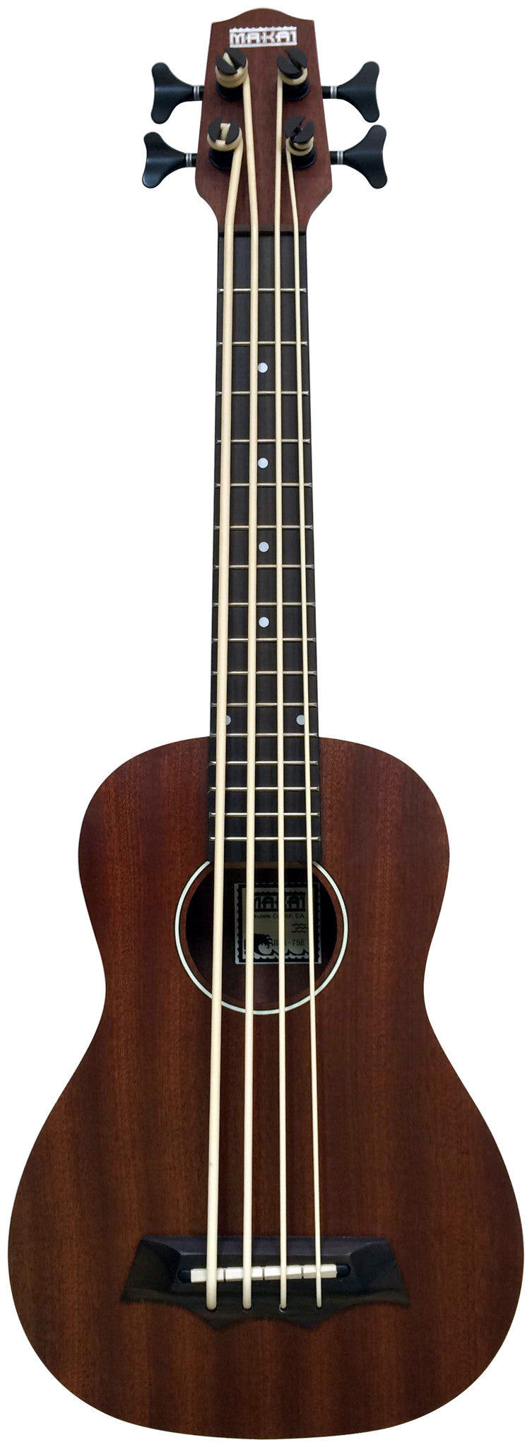 Makai Mahogany Series With Pickup Bass Ukulele BSK-75