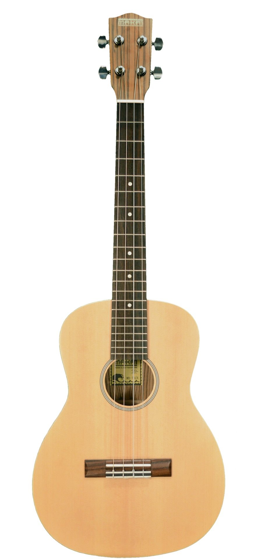 Makai Solid Top Series Baritone Ukulele (electric) MB-70ZX