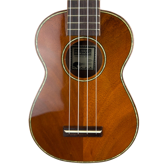 Makai Solid Hawaiian Koa Series Soprano Ukulele MKU-24D
