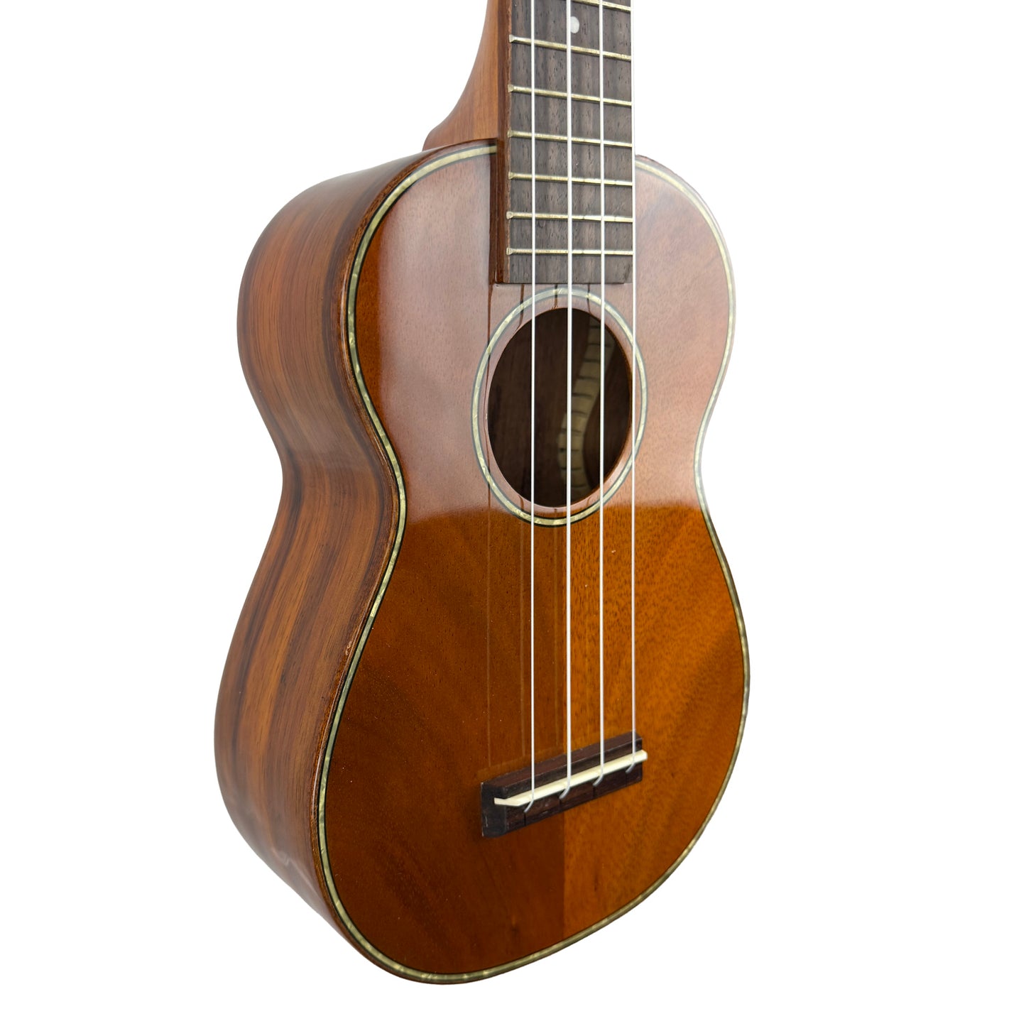 Makai Solid Hawaiian Koa Series Soprano Ukulele MKU-24D