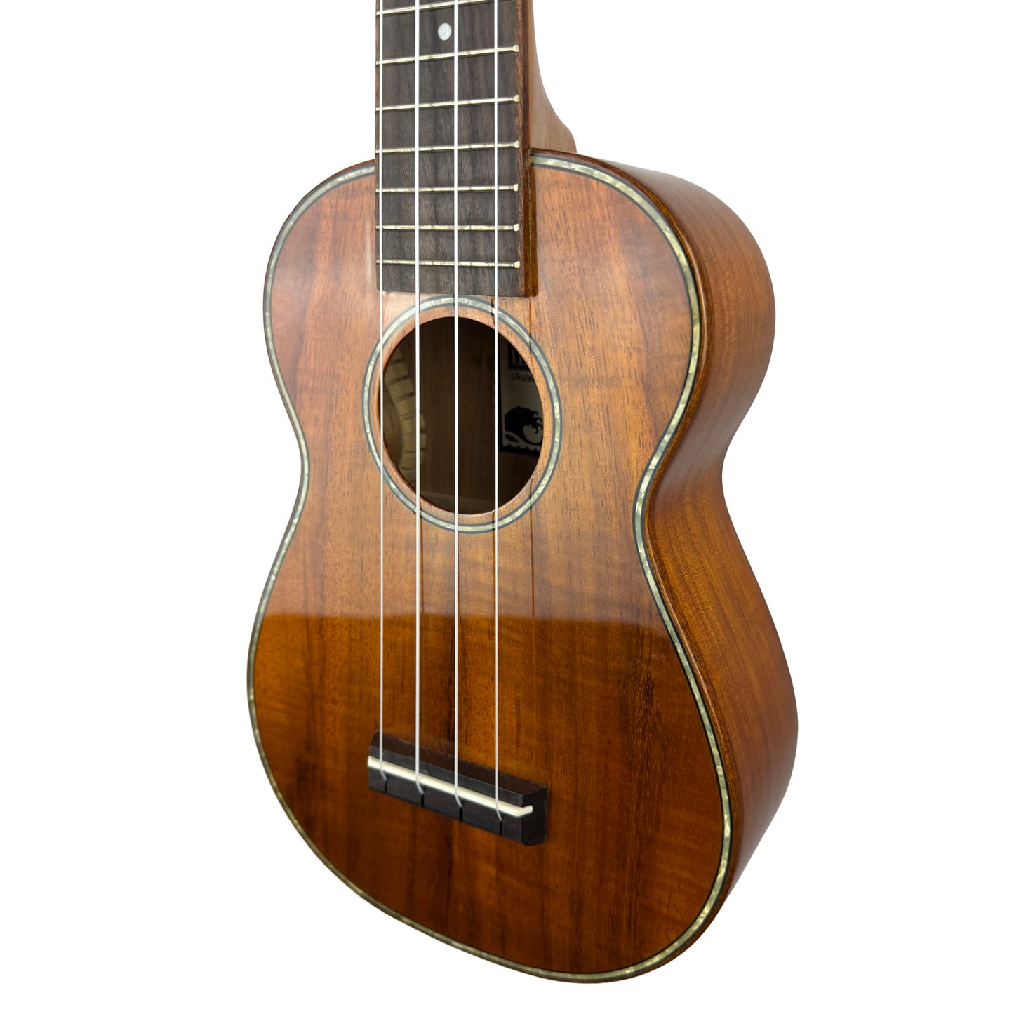 Makai Solid Hawaiian Koa Series Soprano Ukulele MKU-24SG