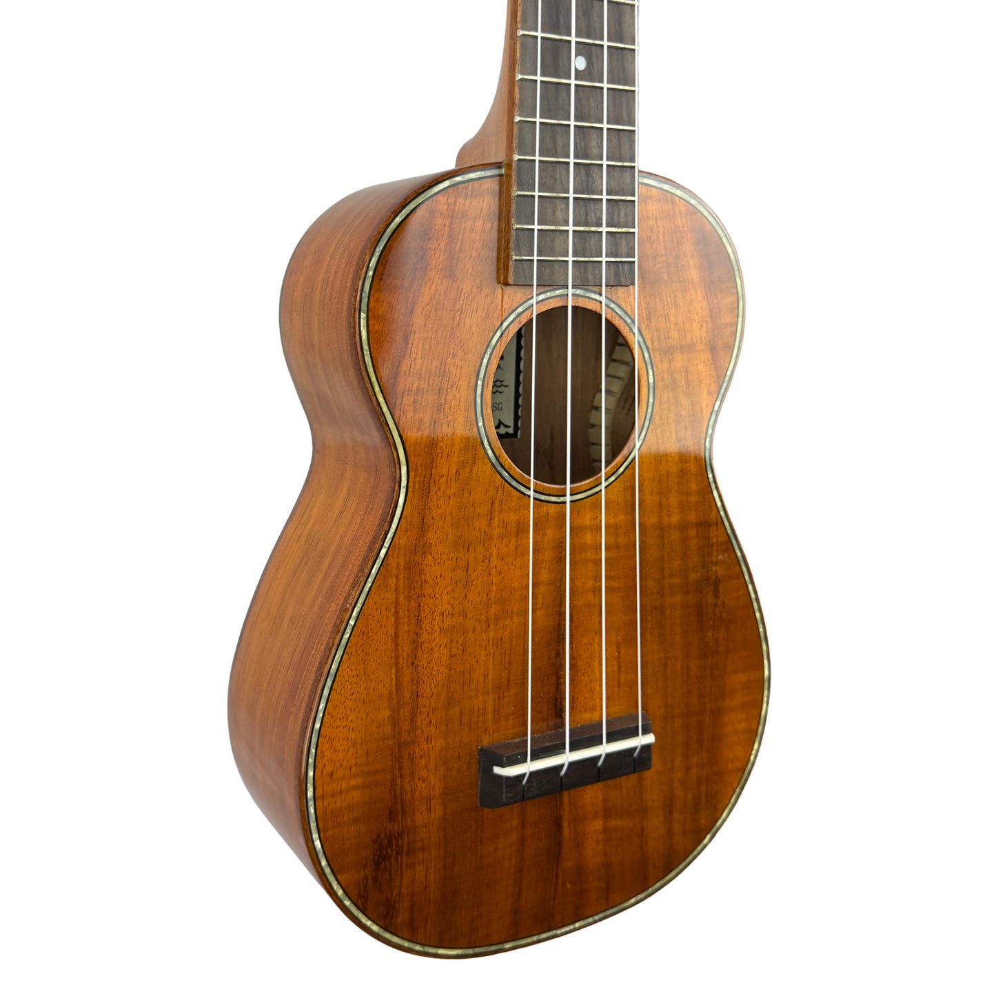 Makai Solid Hawaiian Koa Series Soprano Ukulele MKU-24SG