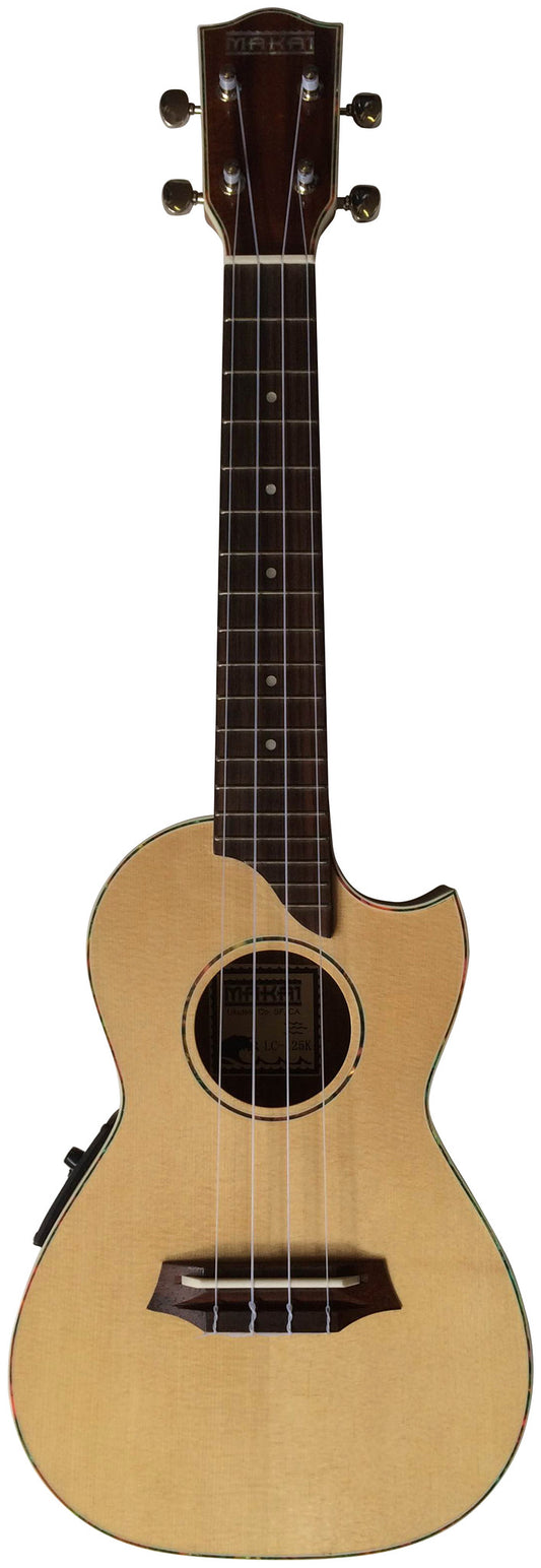 Makai Concert Cutaway Ukulele LC-125K