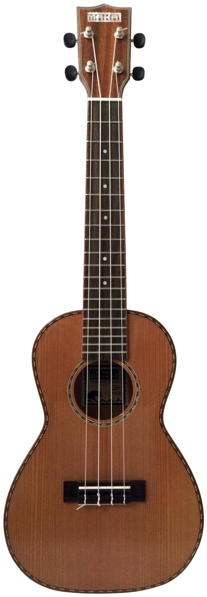 Makai Limited Solid Cedar Willow Concert Ukulele LC-80W