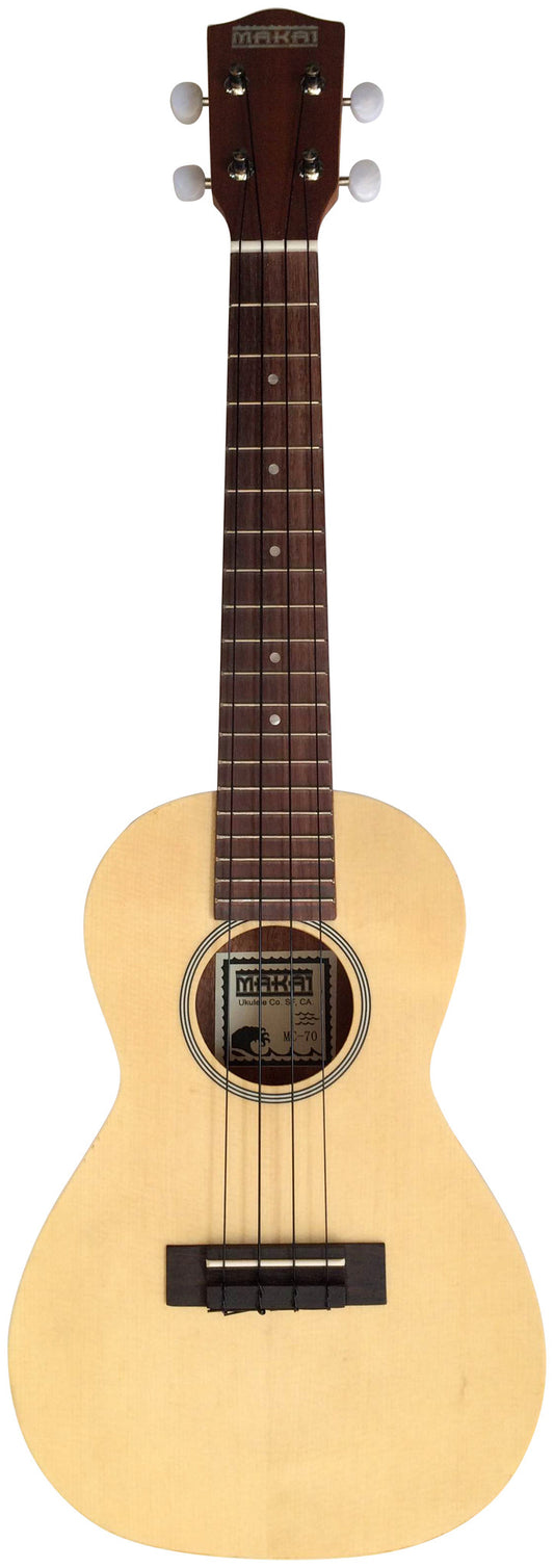 Makai Solid Top Series Concert Ukulele MC-70