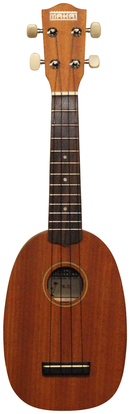 Makai Mahogany Series Pineapple Soprano Ukulele PK-55