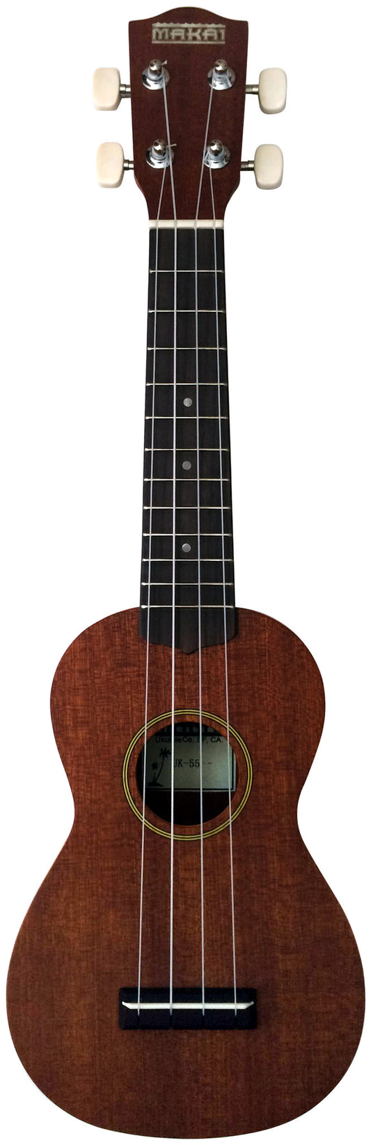 Makai Mahogany Series Soprano Ukulele UK-55